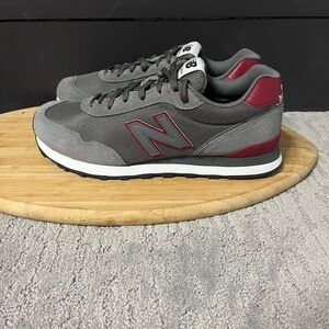 New Balance 515 V3 Burgundy Red/White men’s Sneakers - Size 9.5